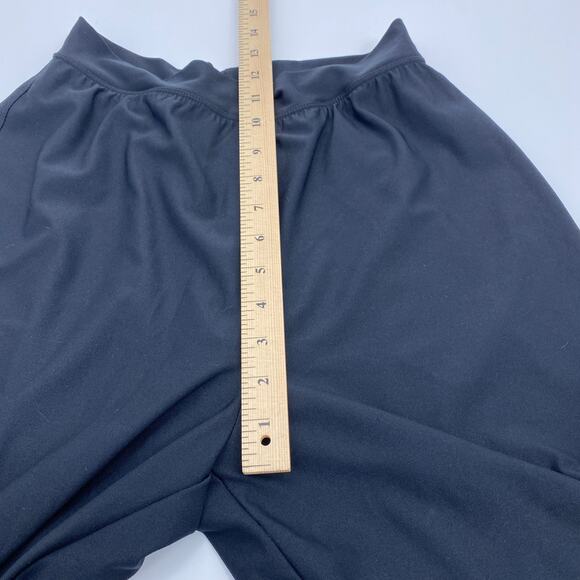 SPANX Black Bod-A-Bing Cropped Full Leg Hidden Compression Stretch Pants Women M - Picture 7 of 9